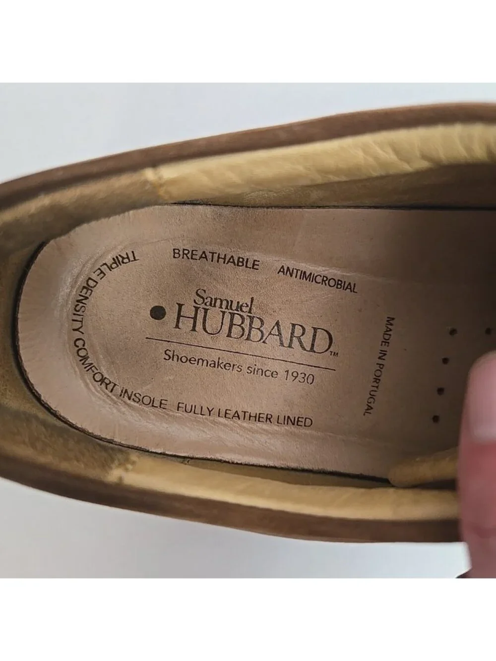 Samuel Hubbard Hubbard Free Mens Size 11.5 Nubuck Brown M1100-011 Shoes